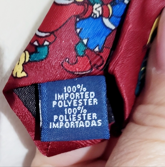 Vintage Rudolph The Red Nosed Reindeer And Elves Christmas Tie Necktie Holiday - Picture 5 of 7